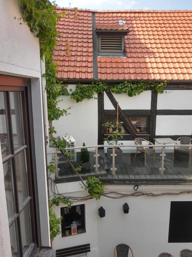 Hotel Weisses Ross Elsterwerda Exteriör bild